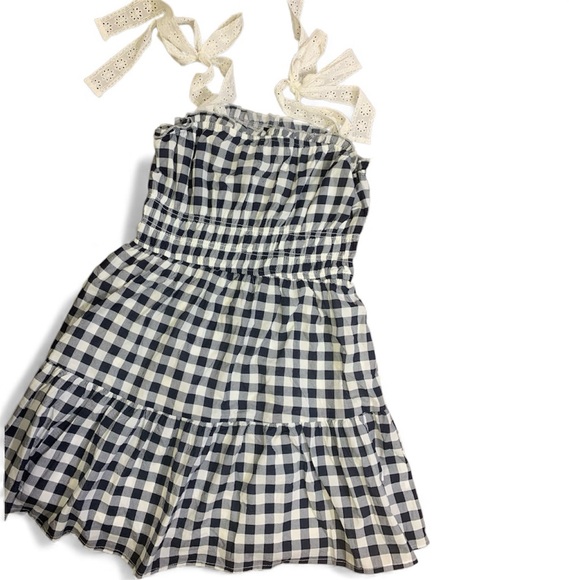 Trixxi Dresses & Skirts - Trixxi Navy Gingham Sundress – Size M